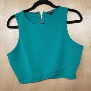 Emerald Green Crop top